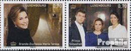 Luxemburg 2079-2080 Paar (kompl.Ausg.) Postfrisch 2016 Maria Teresa Von Luxemburg - Unused Stamps