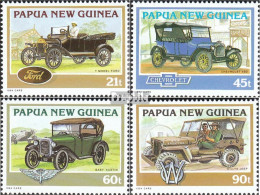 Papua-Neuguinea 708-711 (kompl.Ausg.) Postfrisch 1994 Autos - Papúa Nueva Guinea