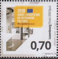 Luxemburg 2162 (kompl.Ausg.) Postfrisch 2018 Jahr Des Kulturerbes - Ongebruikt