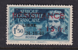 French Equatorial Africa, Scott B23 (Yvert 168), Used - Usados
