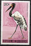 Burundi - MNH ** 1965 : Saddle-billed Stork  -  Ephippiorhynchus Senegalensis - Storks & Long-legged Wading Birds