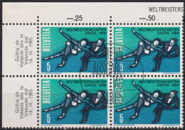 1965 Schweiz ° Mi:CH 822, Yt:CH 755, Zum:CH 438, Eiskunstlauf WM ( ° Bern ET ) - Used Stamps