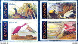 Fauna. Uccelli 1986. - Tanzania (1964-...)