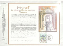 " LE KISQUE DES AMOUREUX De PEYNET " Sur Feuillet CEF De 2000. N° 1521. N° YT 3359. Parfait état FDC à Saisir !!! - 2000-2009