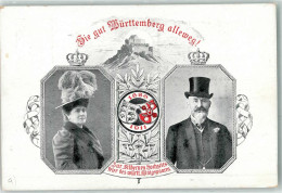 13942704 - Silberhochzeit Des Wuerttem. Koenigspaar Koenig Wilhelm II. Charlotte - Ansichtskarten