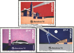 Spanien 3077-3079 (kompl.Ausg.) Postfrisch 1992 Barcelona 92 - Ungebraucht