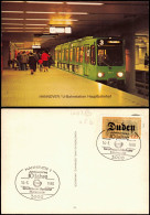 Ansichtskarte Hannover U-Bahnstation Hauptbahnhof 1980   Mit Sonderstempel - Hannover