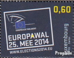 Luxemburg 2009 (kompl.Ausg.) Postfrisch 2014 Direktwahl Europ. Parlament - Unused Stamps