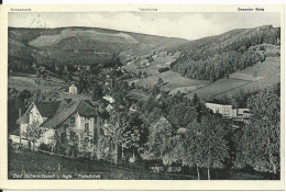 DR Polen, Bad Schwarzbach I. Nieder Schlesien, 1937 Gebr. Foto AK   - Ehemalige Dt. Kolonien