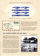 BRD 2428, Flugboot DoX, Sonderfaltblatt D. Dt. Post M. FDC Sondersempel - Covers & Documents