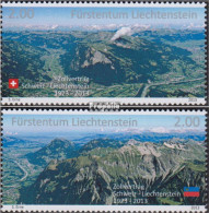 Liechtenstein 1667-1668 (kompl.Ausg.) Postfrisch 2013 Zoll - Neufs