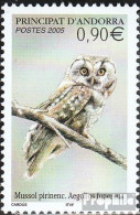 Andorra - Französische Post 628 (kompl.Ausg.) Postfrisch 2005 Rauhfußkauz - Unused Stamps