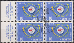 1965 Schweiz ° Mi:CH 823, Yt:CH 756, Zum:CH 436, UIT Kongress ( ° Bern ET ) - Used Stamps