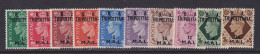 Tripolitania, Scott 14-23 (SG T14-T23), Mostly MLH - Levant Britannique