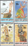 Papua-Neuguinea 602-605 (kompl.Ausg.) Postfrisch 1989 Masken - Papua Nuova Guinea