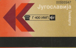 PHONE CARD JUGOSLAVIA  (E78.52.6 - Jugoslawien