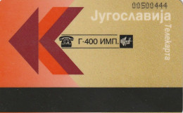 PHONE CARD JUGOSLAVIA  (E78.42.4 - Yugoslavia