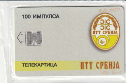 PHONE CARD SERBIA INTRACOM - BLISTER - TEST (E78.41.3 - Yugoslavia