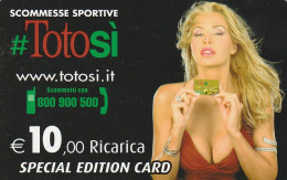 RICARICA TOTOSI 10  (E78.8.5 - [2] Handy-, Prepaid- Und Aufladkarten