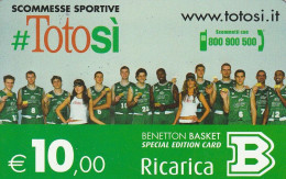 RICARICA TOTOSI 10  (E78.1.5 - Schede GSM, Prepagate & Ricariche