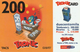 RICARICA TIM TRONY CARD 200  (USP36.7 - Schede GSM, Prepagate & Ricariche