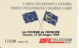 4135 USI STAMPA LA CORSE DE EUROPE (USP17.5 - Speciaal Gebruik