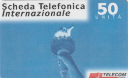 4216A INTERNAZIONALE TELECOM TZR 50 (USP17.8 - Schede GSM, Prepagate & Ricariche