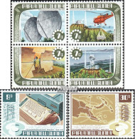 Papua-Neuguinea 234-237 Viererblock, 238,239 (kompl.Ausg.) Postfrisch 1973 Nachrichten - Papua New Guinea