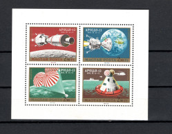 Hungary 1970 Space, Apollo 13 Sheetlet MNH - Europa