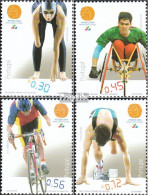 Portugal 2844-2847 (kompl.Ausg.) Postfrisch 2004 Paralympische Sommerspiele04 Athen - Unused Stamps