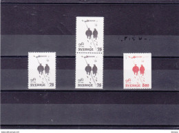 SUEDE 1977 ANDERSSON Yvert 962-963 + 962a, Michel 981-982 NEUF** MNH Cote 4 Euros - Nuevos