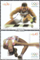 Portugal 2842-2843 (kompl.Ausg.) Postfrisch 2004 Olympische Sommerspiele04 Athen - Neufs