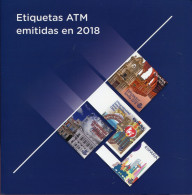 Espagne - 2018 - Les 8 émissions De L'année 2018 En Livret De Présentation - Timbres De Distributeurs [ATM]