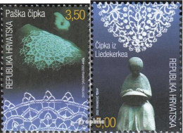 Kroatien 619-620 (kompl.Ausg.) Postfrisch 2002 Spitzen - Croatie