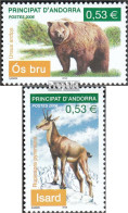 Andorra - Französische Post 641-642 (kompl.Ausg.) Postfrisch 2006 Säugetiere - Nuevos