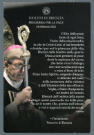 °°° Santino N. 9205 - Preghiera Per La Pace - Cartoncino °°° - Religión & Esoterismo