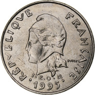 Polynésie Française, 10 Francs, 1995, Pessac, I.E.O.M., Nickel, SPL, KM:8 - French Polynesia