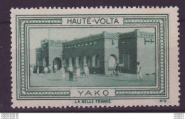 Vignette ** Haute Volta Yako - Unused Stamps