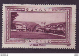 Vignette ** Guyane Cayenne - Unused Stamps