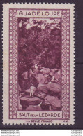 Vignette ** Guadeloupe Saut De La Lezarde - Unused Stamps