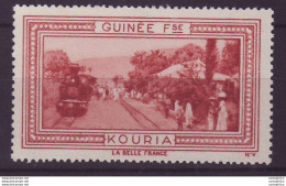 Vignette ** Guinee Francaise Kouria - Nuevos