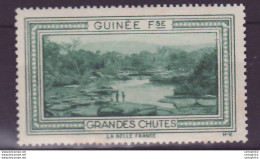 Vignette ** Guinee Francaise Grandes Chutes - Ungebraucht