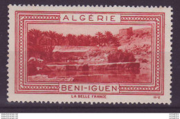 Vignette ** Algerie Beni-Iguen - Ongebruikt