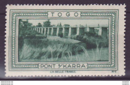 Vignette ** Togo Pont Karra - Ungebraucht