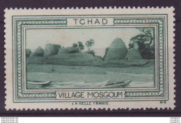 Vignette ** Tchad Village Mosgoum - Unused Stamps
