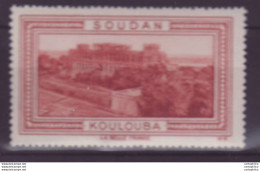 Vignette ** Soudan Koulouba - Unused Stamps