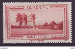 Vignette ** Senegal Saint-Louis - Ungebraucht