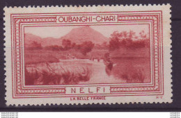 Vignette ** Oubangui-Chari Nelfi - Unused Stamps