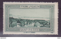 Vignette ** Saint Pierre Et Miquelon Saint Pierre - Ongebruikt