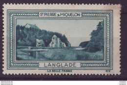 Vignette ** Saint Pierre Et Miquelon Langlade - Ongebruikt